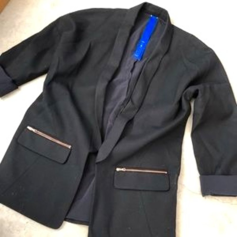 Kit & Ace Zipper Blazer